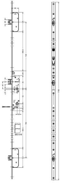 3 Riegel-Schloss 279468